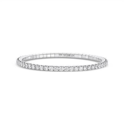 Extensible Bracelets in White Gold containing Diamond 409776