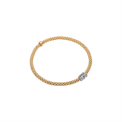 FOPE Bracelets in Yellow Gold containing Diamond 74608BX_BB_G_XBX_00S