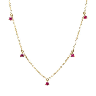 Necklaces Necklaces in Yellow Gold containing Ruby 411935