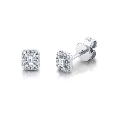 Earrings Earrings in White Gold containing Diamond 411951