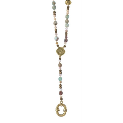 Waxing Poetic Necklaces containing Opal EVOL5BR-OPAL