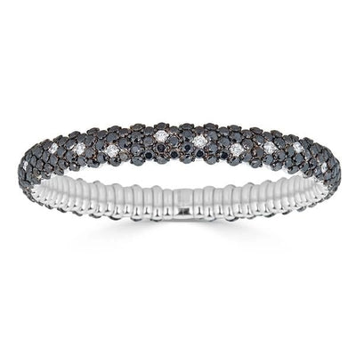 Zydo Bracelets in White Gold containing Black diamond, Multi-gemstone, Diamond KPU19DBDWG