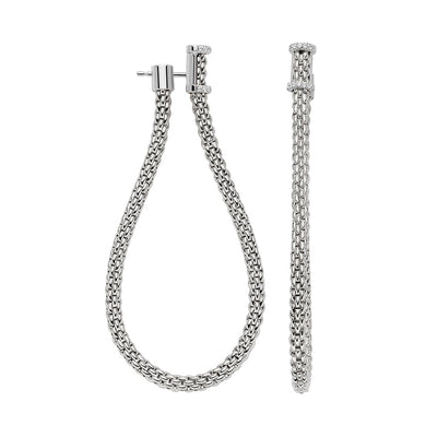 FOPE Earrings in White Gold containing Diamond 05E08OX_BB_B_XXX_000