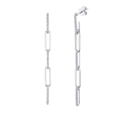 csv_image Earrings Earring in White Gold containing Diamond 417497