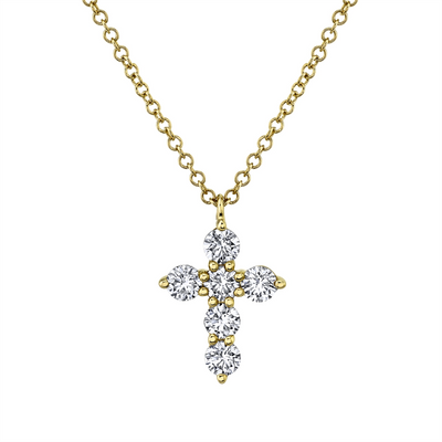 Necklaces Necklaces in Yellow Gold containing Diamond 417515