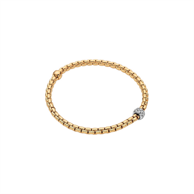 FOPE Bracelets in Yellow Gold containing Diamond 73301BX_PB_G_XBX_0XL