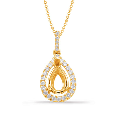 Pendants Pendants in Yellow Gold containing Diamond 419030