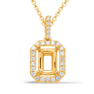 Pendants Pendants in Yellow Gold containing Diamond 419037