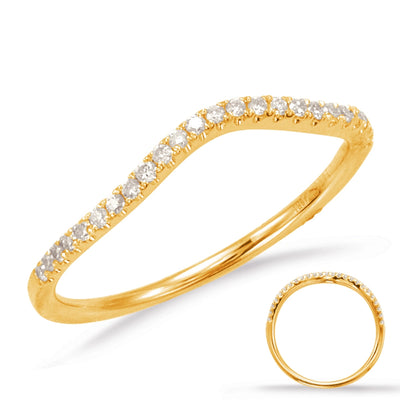 csv_image Wedding Bands Wedding Ring in Yellow Gold containing Diamond 419064