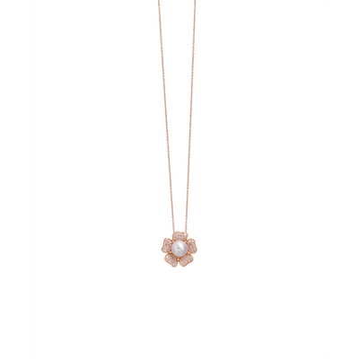 csv_image Le Vian Necklace in Rose Gold containing Multi-gemstone, Diamond, Pearl TRBI-1520