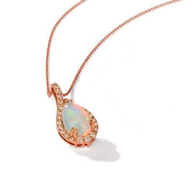 Le Vian Necklaces in Rose Gold containing Opal, Multi-gemstone, Diamond TRLN-15