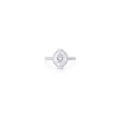 Verragio Engagement Rings in White Gold containing Diamond ENG-0487OV-18K