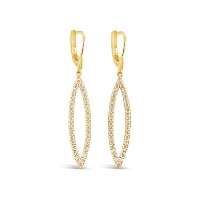 Le Vian Earrings in Yellow Gold containing Diamond WJKC7