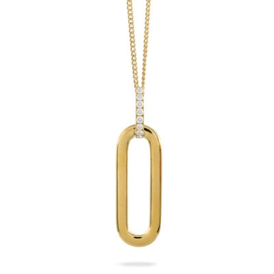 Doves Pendants in Yellow Gold containing Diamond P10279