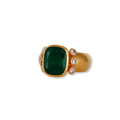 Gurhan Rings in Yellow Gold containing Multi-gemstone, Diamond, Emerald OKR-YG-EM-15469-65