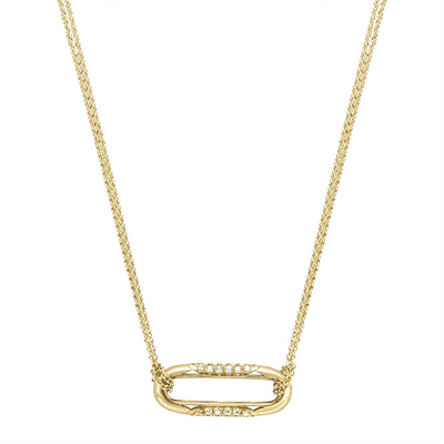 Tacori Necklaces in Yellow Gold containing Diamond FN 667S Y 17