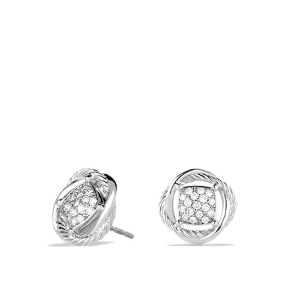 David Yurman Earrings in Silver containing Diamond E09271DSSADI