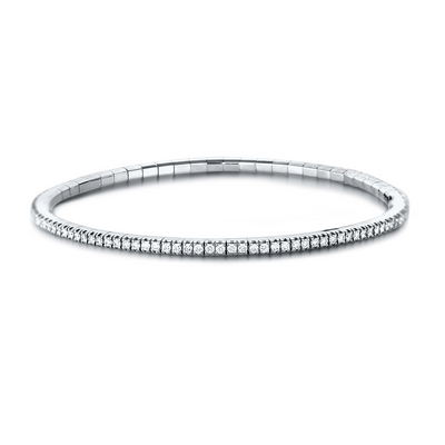 Extensible Bracelets in White Gold containing Diamond 425160