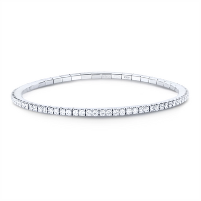 Extensible Bracelets in White Gold containing Diamond 425161