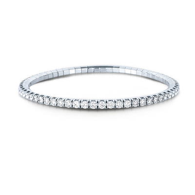 Extensible Bracelets in White Gold containing Diamond 425162