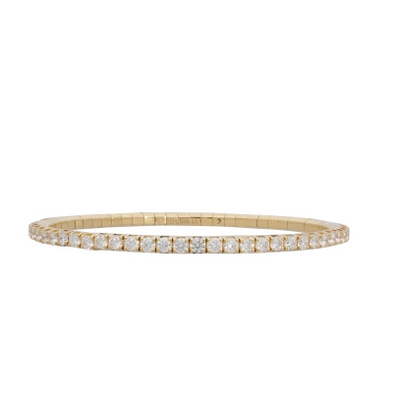 Extensible Bracelets in Yellow Gold containing Diamond 425163