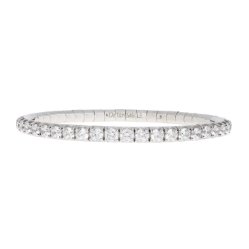 Extensible Bracelets in White Gold containing Diamond 425164