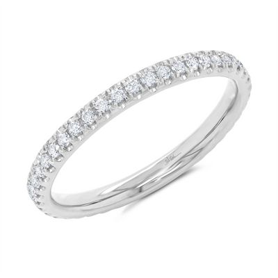 Wedding Bands Wedding Rings in White Gold containing Diamond 425357