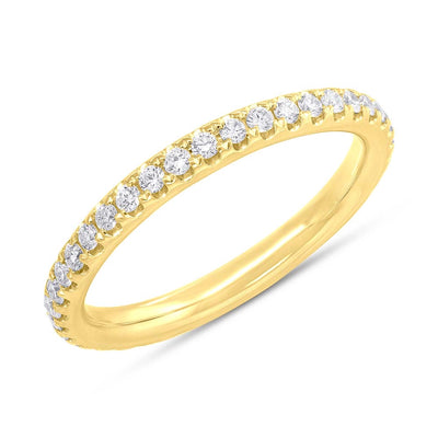 Wedding Bands Wedding Rings in Yellow Gold containing Diamond 425360