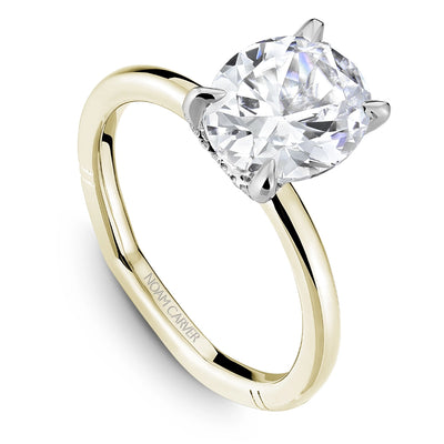 Noam Carver  Engagement Rings in Mixed Metals containing Diamond A057-02YWM-FCYA