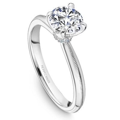 Noam Carver  Engagement Rings in White Gold containing Diamond B342-01WM-100A