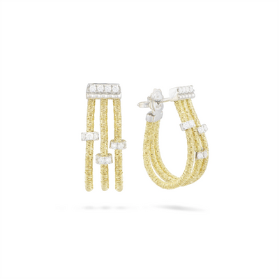 Piero Milano Earrings in Mixed Metals containing Diamond M5116RB3