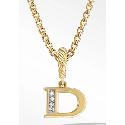 David Yurman Pendants in Yellow Gold containing Diamond D17661D88ADID