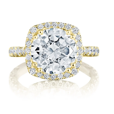 Tacori Engagement Rings in Yellow Gold containing Diamond HT 2670 CU 9.5 Y