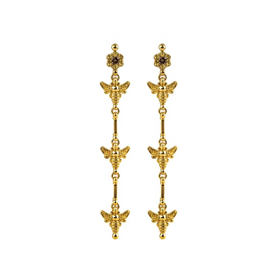 csv_image Konstantino Earring in Yellow Gold containing Diamond SKMK03117-18KT-334