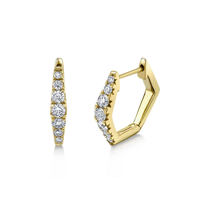 Earrings Earrings in Yellow Gold containing Diamond 427646