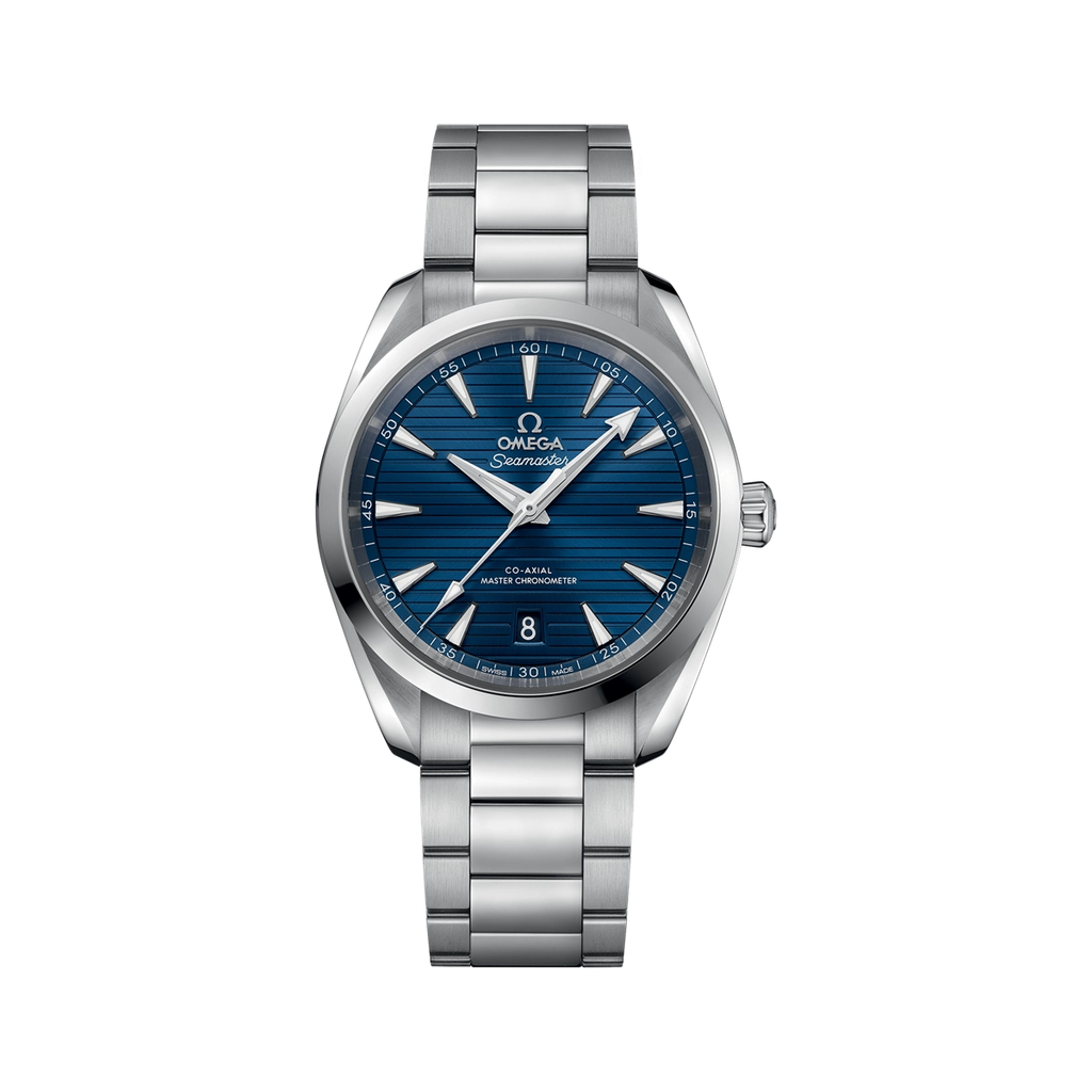 Omega Seamaster Aqua Terra 150M Co-Axial Master Chronometer Blue Dial 38mm  Automatic