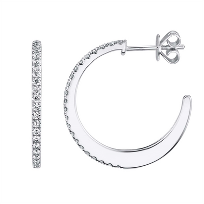 Earrings Earrings in White Gold containing Diamond 427798