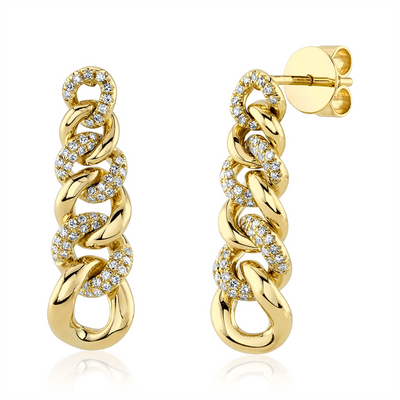 Earrings Earrings in Yellow Gold containing Diamond 427834