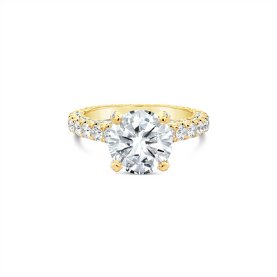 Jack Kelege Engagement Rings in Yellow Gold containing Diamond KGR1288Y