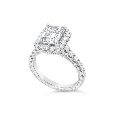 Jack Kelege Engagement Rings in Platinum/Palladium containing Diamond KPR649EC