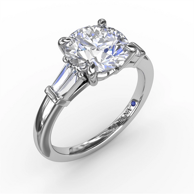 Fana Engagement Rings in White Gold containing Diamond S4124/WG