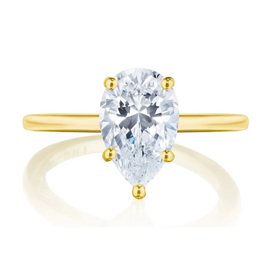 Tacori Engagement Rings in Yellow Gold containing Diamond 2689 1.7 PS 11X7 Y