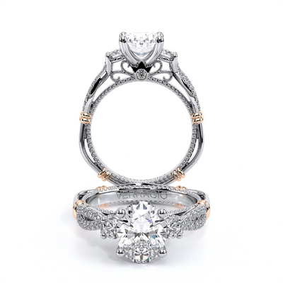 Verragio Engagement Rings in Mixed Metals containing Diamond D-129R