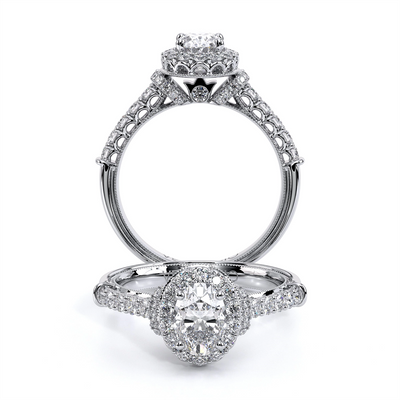 Verragio Engagement Rings in White Gold containing Diamond V-908-OV7X5