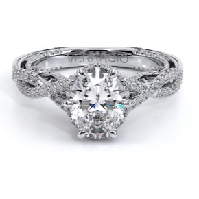 Verragio Engagement Rings in White Gold containing Diamond V-962-TROV1.2