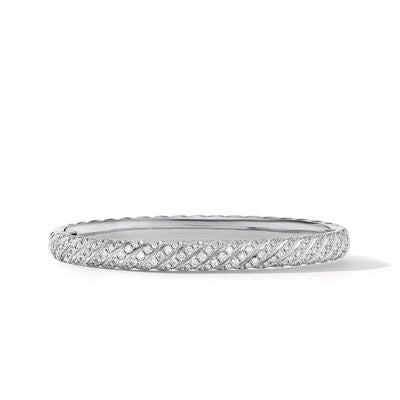 David Yurman Bracelets in White Gold containing Diamond B18186D8WADIM