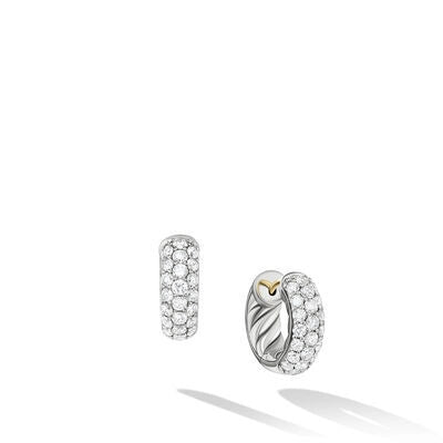 David Yurman Earrings in Silver containing Diamond E17976DSSADI