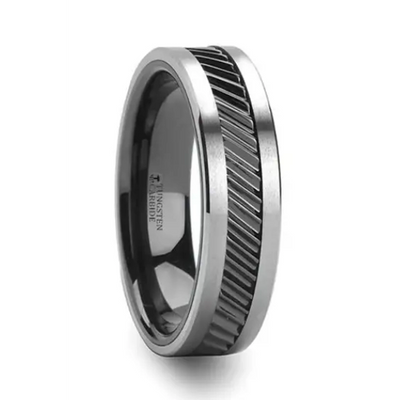 Mens Bands Wedding Rings in Alternative Metals W626-CGTC-6MM-8.5