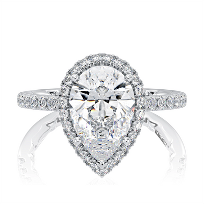 A. Jaffe Engagement Rings in White Gold containing Diamond MECPS2920Q/344-W