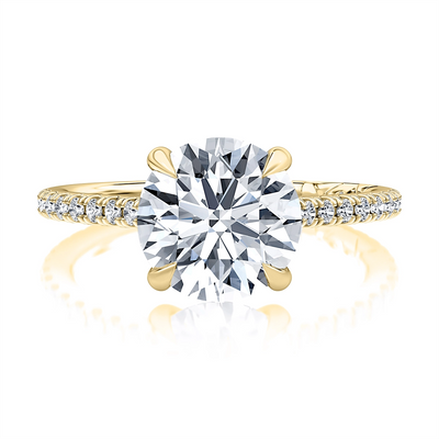 A. Jaffe Engagement Rings in Yellow Gold containing Diamond MECRD2823/279-Y